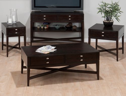 Granby Espresso 4PC Occasional Table Set - 934-1
