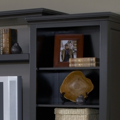 Grand Bay Small Entertainment Wall Unit in Black - Hillsdale Furniture - 6123SEC