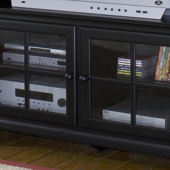Grand Bay Small Entertainment Wall Unit in Black - Hillsdale Furniture - 6123SEC