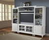 Grand Bay Small Entertainment Wall Unit in White - Hillsdale Furniture - 6122SEC