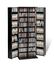 Grande Locking Media Storage Cabinet with Shaker Doors in Black - Prepac Furniture - BLS-0448