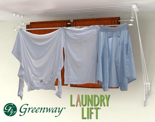 Greenway Indoor 3-Rod Laundry Lift - Greenway Home Products - GCL3LL