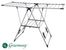 Greenway Indoor/Outdoor X-Large Stainless Steel Fold Away Laundry Rack - Greenway Home Products - GFR0501SS