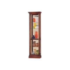 Gregory Curio Cabinet in Windsor Cherry - Howard Miller