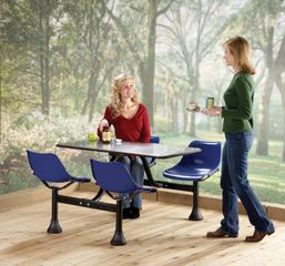 Group/Cluster Table and Chairs with 30"x48" Table Top - OFM - 1005