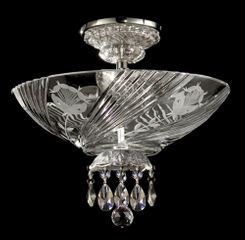 Grove Park-Court Semi Flush Mount - Dale Tiffany - GH90248