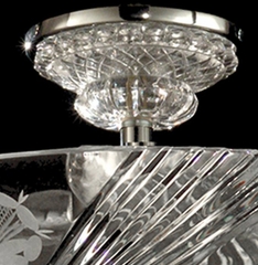 Grove Park-Court Semi Flush Mount - Dale Tiffany - GH90248