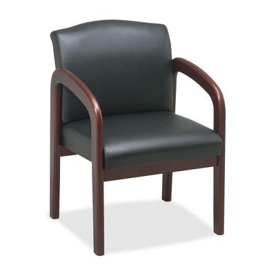 Guest Chair - Black/Cherry Frame - LLR60470