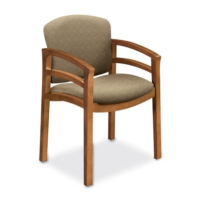 Guest Chair - Medium Oak/Oatmeal - HON2112MBE16