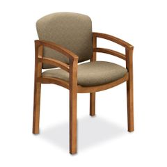 Guest Chair - Medium Oak/Oatmeal - HON2112MBE16
