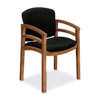 Guest Chair - Medium Oak/Raven - HON2112MBE11
