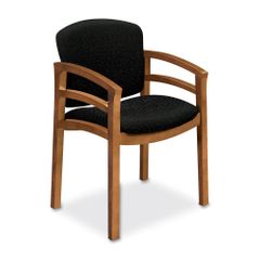Guest Chair - Medium Oak/Raven - HON2112MBE11