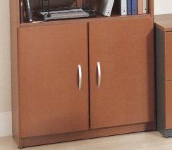 Half Height Door Kit (2 Doors) - Series C Auburn Maple Collection - Bush Office Furniture - WC48511