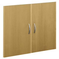Half Height Door Kit (2 Doors) - Series C Light Oak Collection - Bush Office Furniture - WC60311