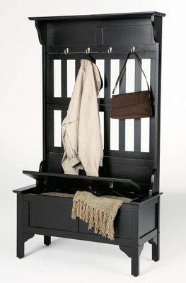 Hall Tree and Storage Bench - 5650-49