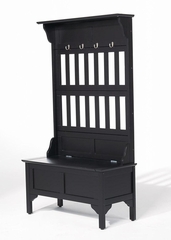 Hall Tree and Storage Bench - 5650-49