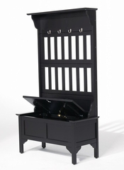 Hall Tree and Storage Bench - 5650-49
