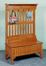 Hall Tree in Solid Wood with Full Storage Entry Bench in Cottage Oak Finish - 5649-49