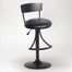 Halley Adjustable Stool in Black - Hillsdale Furniture - 63681