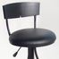 Halley Adjustable Stool in Black - Hillsdale Furniture - 63681