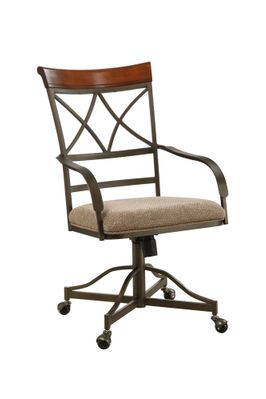 Hamilton Swivel-Tilt Dining Chair on Casters - 2 pcs in 1 carton - Powell Furniture - 697-435