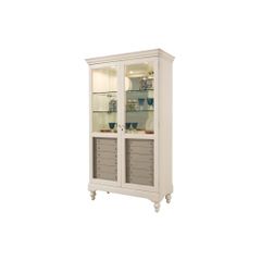 Hampshire Display Cabinet with 6 Drawers - Howard Miller