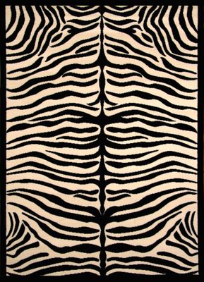 Hand Carved Machine Woven Rug - 5' 3