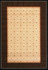Hand Carved Machine Woven Rug - 5' 3" x 7' 6" - Terra 724-26 - International Rugs