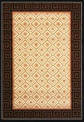 Hand Carved Machine Woven Rug - 5' 3" x 7' 6" - Terra 724-26 - International Rugs
