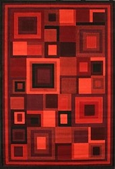 Hand Carved Machine Woven Rug - 5' 3" x 7' 6" - Terra 9293-874 - International Rugs
