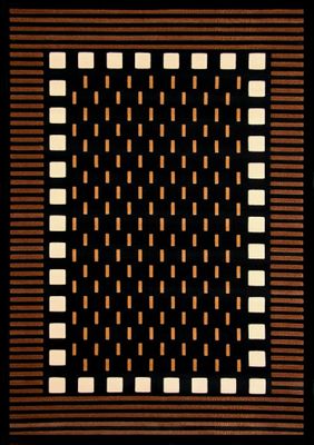 Hand Carved Machine Woven Rug - 7' 9