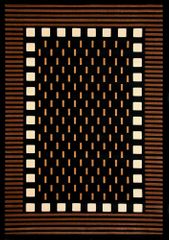 Hand Carved Machine Woven Rug - 7' 9" x 10' 6" - Terra 719-26 - International Rugs