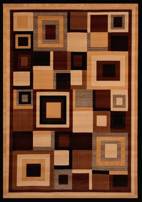 Hand Carved Machine Woven Rug - 7' 9