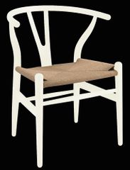 Hans Wegner Wishbone Chair in White - DC-541-WHITE