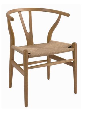 Hans Wegner Wood Wishbone Chair - DC-541-NATURAL