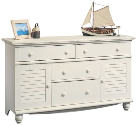 Harbor View Dresser Antique White - Sauder Furniture - 158016