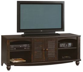 Harbor View Entertainment Credenza Antiqued Paint - Sauder Furniture - 403680