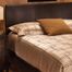 Harbortown Queen Size Platform Bed in Brown Vinyl - Hillsdale Furniture - 1611BQR