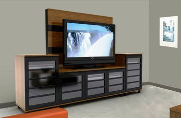 Harmony Entertainment Center Set - Nexera Furniture - 400153