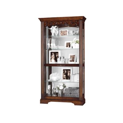 Hartland Hampton Cherry Display Cabinet - Howard Miller