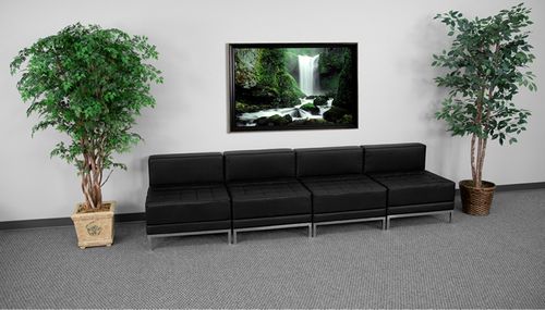 HERCULES 4Pc Imagination Reception Area Set - ZB-IMAG-MIDCH-4-GG