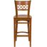 HERCULES Cherry Finished Lattice Back Wood Bar Stool - XU-DGW0015BARLAT-CHY-GG