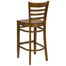 HERCULES Ladder Back Wood Bar Stool with Cherry Finish - XU-DGW0005BARLAD-CHY-GG