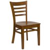 HERCULES Ladder Back Wood Chair with Cherry Finish - XU-DGW0005LAD-CHY-GG