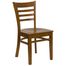 HERCULES Ladder Back Wood Chair with Cherry Finish - XU-DGW0005LAD-CHY-GG