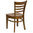 HERCULES Ladder Back Wood Chair with Cherry Finish - XU-DGW0005LAD-CHY-GG