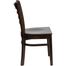 HERCULES Ladder Back Wood Chair with Walnut Finish - XU-DGW0005LAD-WAL-GG