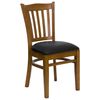 HERCULES Vertical Slat Back Cherry Wood Chair with Black Vinyl Seat - XU-DGW0008VRT-CHY-BLKV-GG