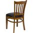 HERCULES Vertical Slat Back Cherry Wood Chair with Black Vinyl Seat - XU-DGW0008VRT-CHY-BLKV-GG