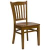 HERCULES Vertical Slat Back Wood Chair with Cherry Finish - XU-DGW0008VRT-CHY-GG